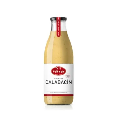 CREMA CALABACÍN "FERRER" 485 ML