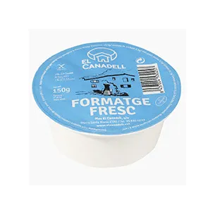 QUESO FRESCO "EL CANADELL" 150GR