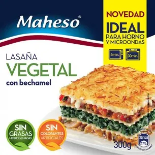 LASAÑA VEGETAL "MAHESO"