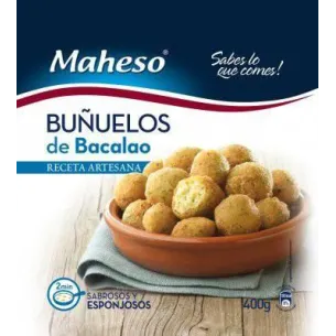 BUÑUELOS DE BACALAO “MAHESO”