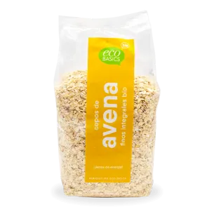 COPOS DE AVENA FINOS INTEGRALES SIN GLUTEN (500 GR.) ECO