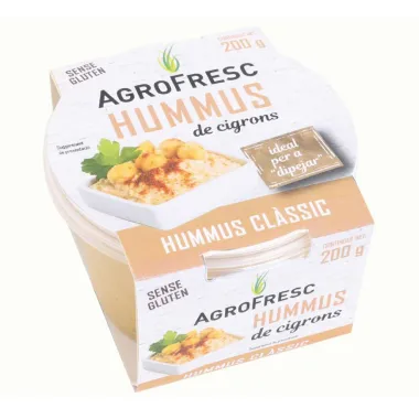 HUMMUS DE GARBANZOS "AGROFRESC"