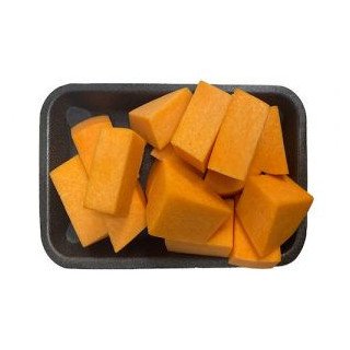 CALABAZA LIMPIA Y CORTADA (BANDEJA 400 GR.) “LLEIDA”