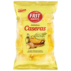 PATATAS CHIPS "CASERAS ACEITE DE OLIVA"