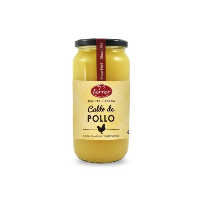 CALDO DE POLLO "FERRER" 1L.