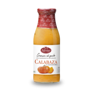 CREMA CALABAZA Y ZANAHORIA "FERRER" 485 ML