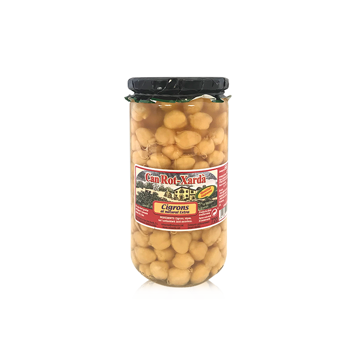 GARBANZO COCIDO "ROT-XARDÀ" 750 GR.
