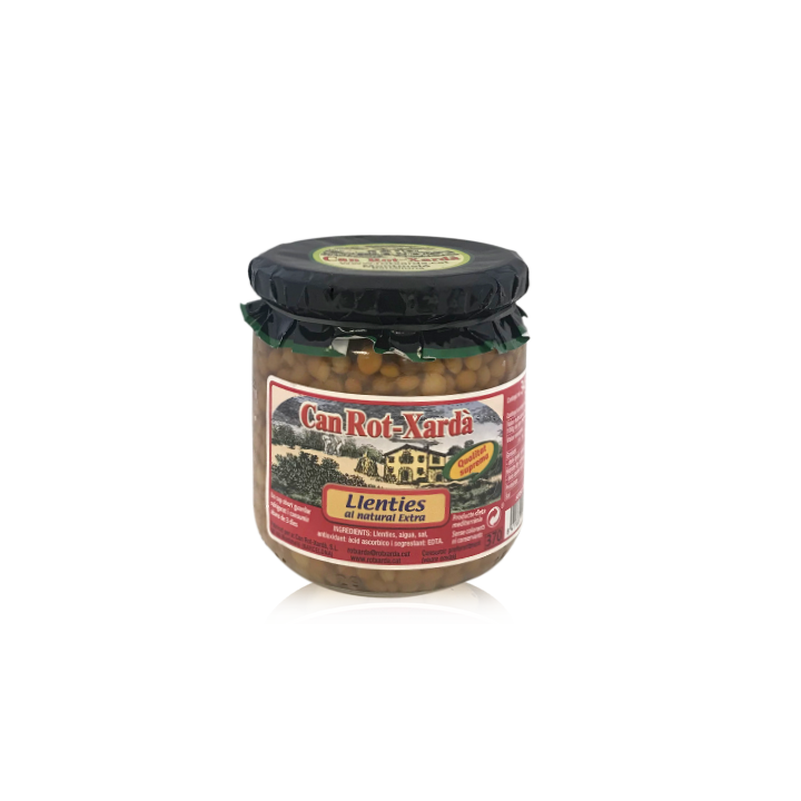 LENTEJA COCIDA "ROT-XARDÀ" 350 GR.