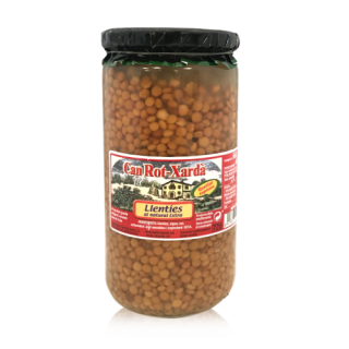 LENTEJA COCIDA "ROT-XARDÀ" 750 GR.