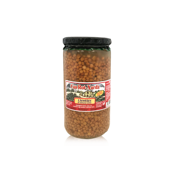 LENTEJA COCIDA "ROT-XARDÀ" 750 GR.