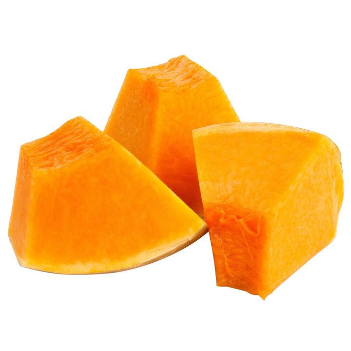 CALABAZA LIMPIA Y CORTADA (BANDEJA 400 GR.) “LLEIDA”