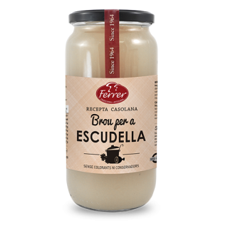 CALDO DE ESCUDELLA "FERRER" 1L.