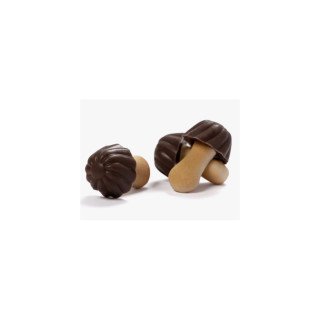 GALLETA CON CHOCOLATE NEGRO (SETAS)