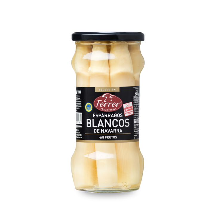 ESPÁRRAGOS BLANCOS D.O. NAVARRA "FERRER" (540 GR.)