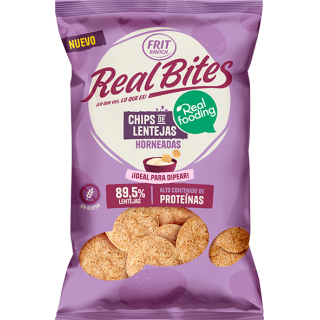 CHIPS DE LENTEJA "REAL BITES" REAL FOODING