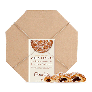 ENSAIMADA DE MALLORCA RELLENA DE CHOCOLATE (500 GR.)