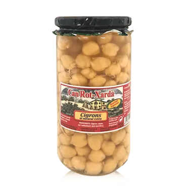 GARBANZO COCIDO "ROT-XARDÀ" 750 GR.